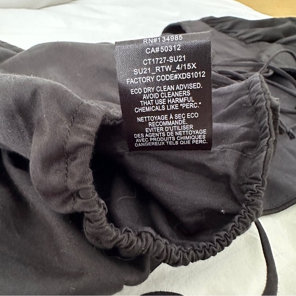 For Love and Lemons Backless Crop Top with Statement Sleeves - Picture 5 of 7